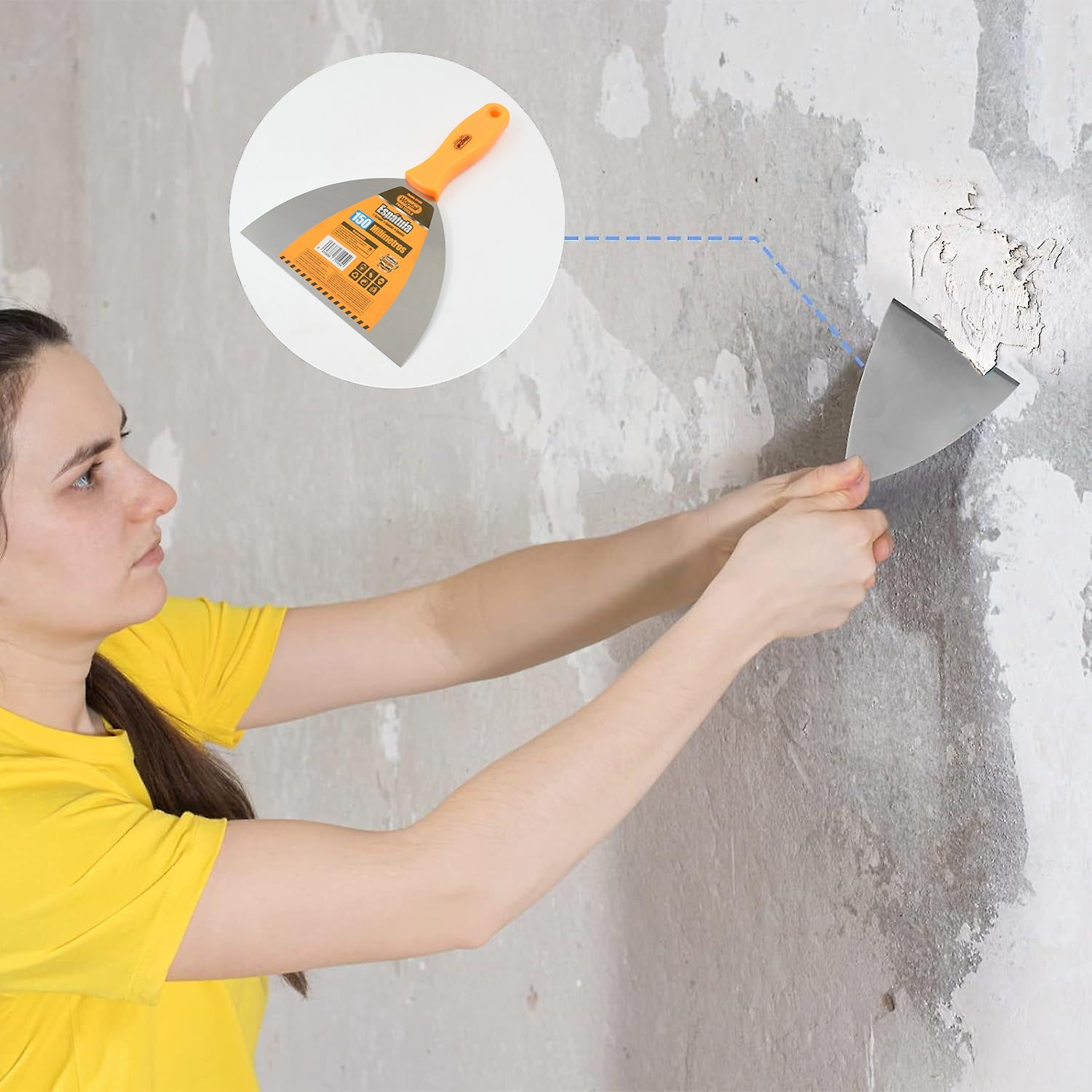 150MM Window Glass Filling Putty Knife 150MM Window Glass Filling Putty Knife